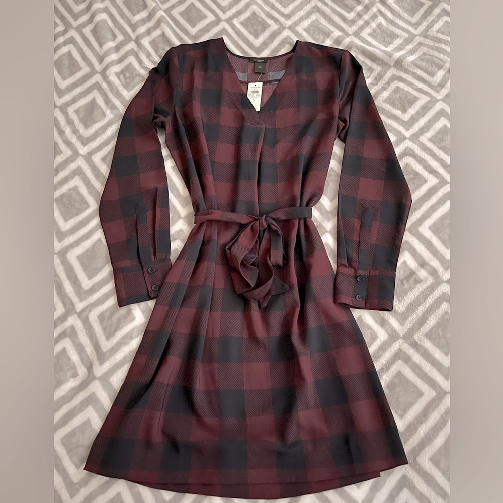 NWT Plaid Dress from Ann Taylor Factory